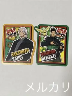 SAKAMOTO DAYS シールクッキー　ステッカー　坂本太郎　眞霜平助