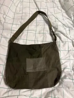 hobo パッチワーク ショルダーバッグ オリーブのサムネイル