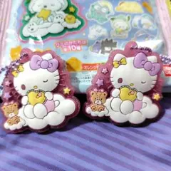 サンリオキャラクターズ　ぷっくりラバマスグミ6 キティ 2個セット