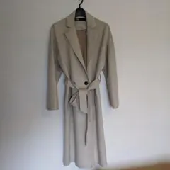 ZARA美品☆　ベージュ ロングコート ベルト付き