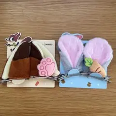 ズートピア Zootopia MINISO ニック ジュディ 耳 ヘアピン