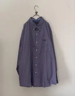 CHAPS チェック柄 ボタンダウンシャツ