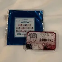 うたプリ 蘭丸 グラショ おなまえアクリルバッジ - メルカリ