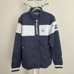 Le Coq Sportif レディースジャケット ネイビー/ホワイト