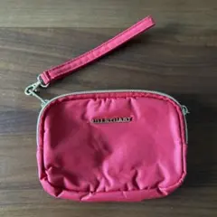 JILLSTUART 赤いナイロンジッパーポーチのサムネイル