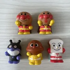 アンパンマン びっくらたまご　フィギュア　５点セット　レトロ