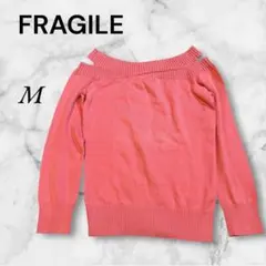 フラジール　三陽商会　ピンクニット　38