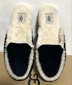UGG LANE ローファー スリッパ ブラック 23cm 美品
