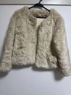 FREAK'S STORE ベージュ ボアジャケット