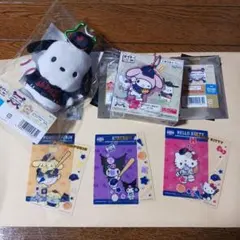 侍ジャパンサンリオグッズ　ポチャッコ　マイメロ　キティ　クロミ　ポムポムプリン