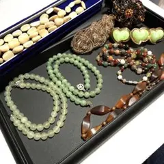 アクセサリー・天然石ネックレス・ヘアアクセサリー まとめ売りセット