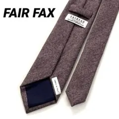 ✨良品✨FAIR FAX フェアファクス　ネクタイ　ウール