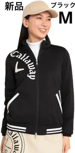 ★新品タグ付★Callaway★軽量中綿ダブルジップ★黒★M