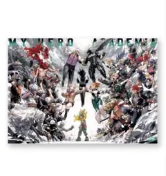 僕のヒーローアカデミア 原画展 B2ポスター キービジュアル　ヒロアカ　堀越耕平