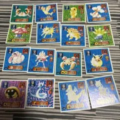 ポケモン最強シール烈伝 まとめ売り 裏面黄色