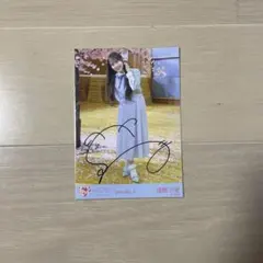 イコラブ 諸橋沙夏 君の第3ボタン 生写真ヒキ 直筆