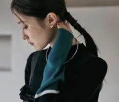 レプシィム　12ゲージ袖配色プルオーバー2