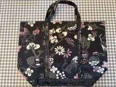 ヴァネッサブリューノ 黒 トートバッグのサムネイル