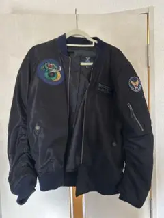美品 HOUSTON メッシュジャケット MA-1 プロテクター付 バイクのサムネイル