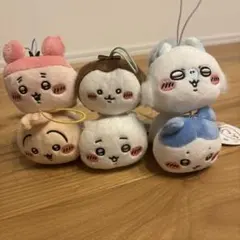 ちいかわ　ねそべりマスコット　全6種　コンプ　セット