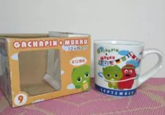 外箱に切り取りあり　ガチャピン　ムック　12ヶ月マグ　9月バージョン　マグカップ