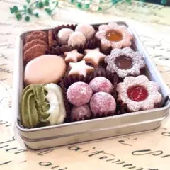 9 クッキー缶 サマー クッキー詰め合わせ 焼き菓子 7/21(火)発送のサムネイル