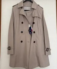 洋服の青山 撥水 トレンチコート ベージュ 15号