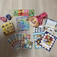 パウパトロール おもちゃ ポーチ シール マクドナルド まとめ売り