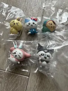 【美品】　ちいかわ　サンリオキャラクターズ　なりきりフィギュア　コンプ