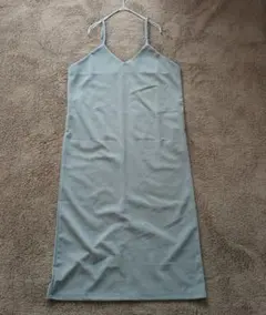 Z-21春秋冬グレーキャミロングワンピース