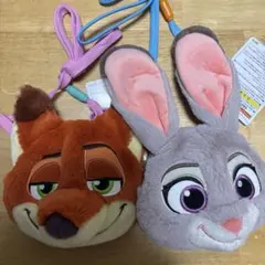 【新品】ディズニー　ズートピア　ジュディ　ニック　ショルダーバッグ