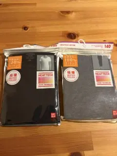 ユニクロ　極暖HEATTECH UネックT(半袖) タイツ エクストラウォーム