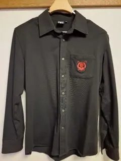 新日本プロレス　ロスインゴ　ロゴ刺繍　長袖シャツ