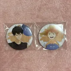 ハイキュー!! TO THE TOP グッズ 缶バッジ 文房具カフェコラボ