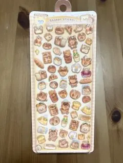 【Shaker stickers】未開封 inamazy 3Dシール パン