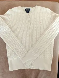 ラルフローレン　 ケーブルコットンカーディガン　キッズ