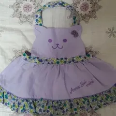 ANNA SUI mini　アナスイミニ　ベビーエプロン　猫のサムネイル