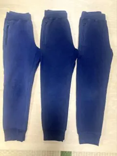 ユニクロ　ドライスウェットパンツ　3点セット　130