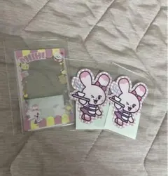 NiziU くじ　ミイヒ　オンラインくじ　フォトスリーブ　ステッカー