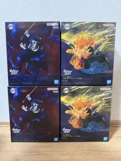 鬼滅の刃　我妻善逸&獪岳フィギュア 4体セット