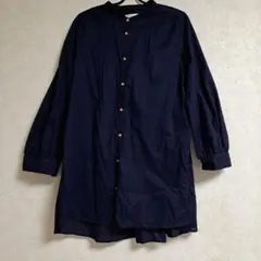 DoCLASSE ネイビー ボタン付き長袖シャツ サイズ13