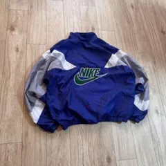 NIKE 90’s Half Zip ナイロンジャケット 刺繍ロゴ ヴィンテージ