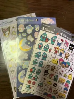 サンリオ・ハンギョドン 4サイズシールセット