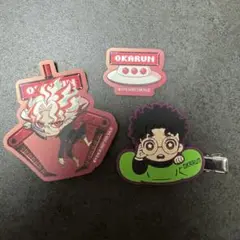 ダンダダン オカルン 高倉健 ヘアクリップ ガチャ キャラばんちょうこう