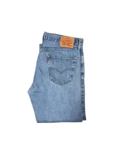 超人気商品 LEVI’S 505 W34 L30ストレートデニム ブルー
