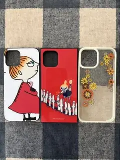 iPhone12用ケース 3点セット　リトルミイ