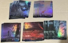 基本土地5種(平地/島/沼/山/森) Foil Secret Lair MTG - メルカリ