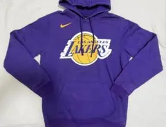 NIKE LAKERS パーカー プルオーバー パープル レイカーズ ナイキ