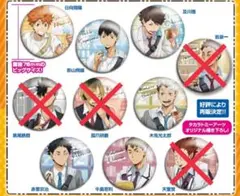 ハイキュー缶バッジ(カラパレ より道)