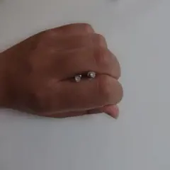 양쪽 귀용 스터드 귀걸이